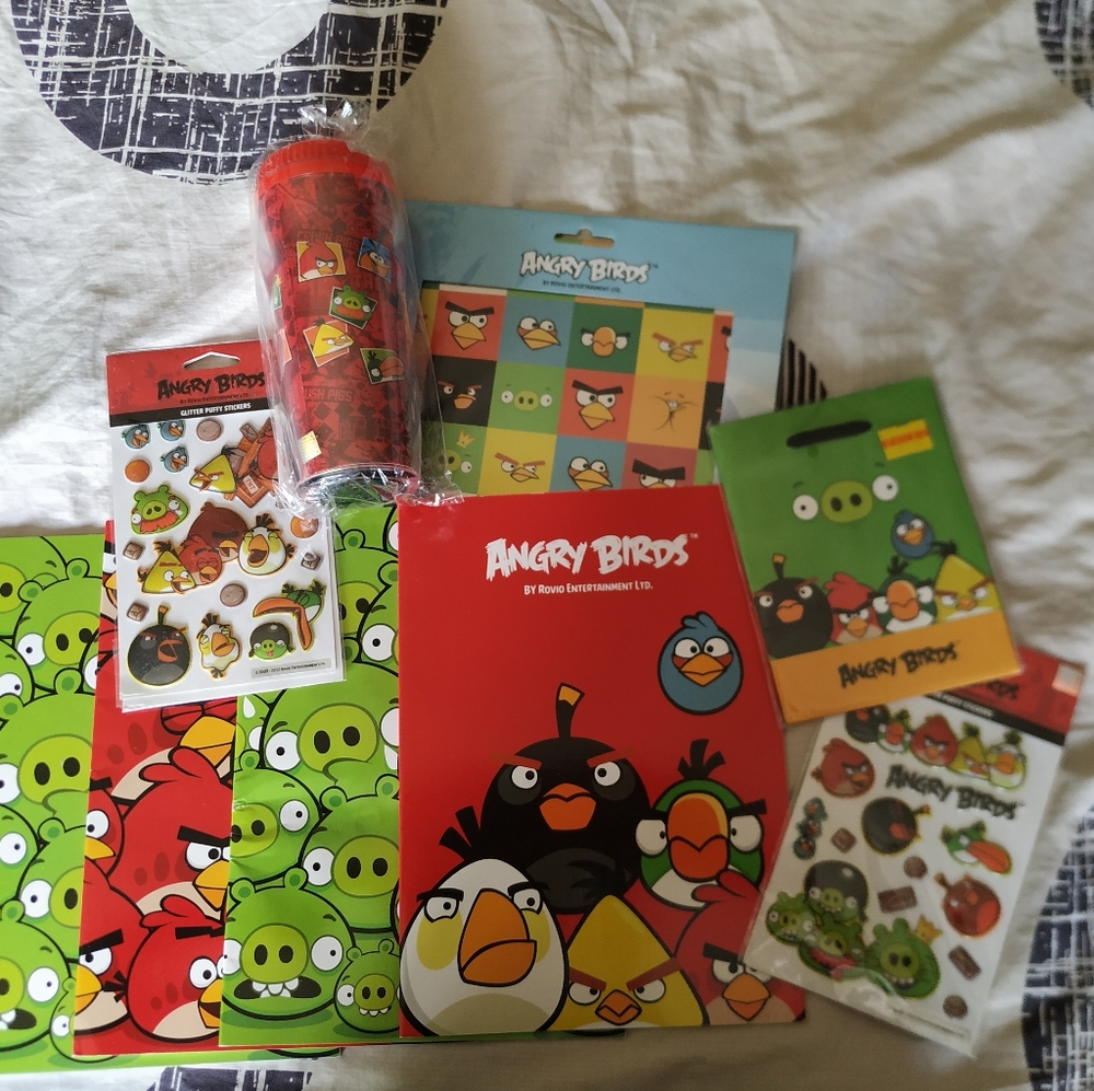 NWT angry bird bundle